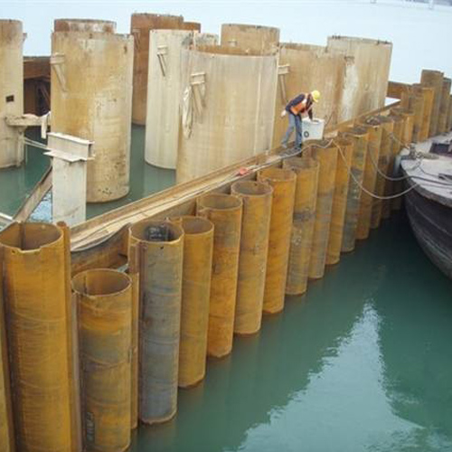 濮阳钢护筒现场安装